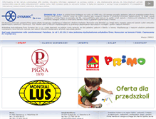 Tablet Screenshot of dynamic-pigna.pl